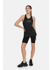 Cardio Bunny Top sportowy "Heat" w kolorze czarnym rozmiar: M. Czarne topy sportowe Cardio Bunny, m, bez wzorów, outdoorowe. Za 53.29 zł.