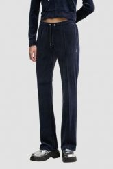 JUICY COUTURE Granatowe damskie spodnie dresowe Tina, Rozmiar XS. Niebieskie spodnie dresowe Juicy Couture, bez wzorów, z dresówki. W wyprzedaży za 339.99 zł.