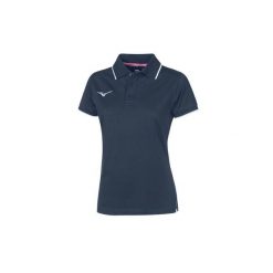 Damska koszulka polo Mizuno. Niebieskie t-shirty sportowe Mizuno, xl, bez wzorów, z bawełny, bez ramiączek, na fitness i siłownię. Za 195.50 zł.
