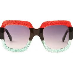 Czerwone Okulary Beauty. Okulary przeciwsłoneczne marki Born2be. Za 39.99 zł.