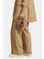 Polo Ralph Lauren Torebka 428922880001 Beżowy. Brązowe torebki klasyczne Polo Ralph Lauren, bez wzorów, ze skóry, bez dodatków. Za 2,199.00 zł.