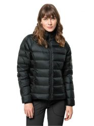 Jack Wolfskin Kurtka puchowa w kolorze czarnym rozmiar: XS. Czarne kurtki Jack Wolfskin, xs, bez wzorów, z poliamidu, bez kaptura. Za 586.02 zł.