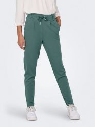 ONLY Spodnie w kolorze zielonym rozmiar: M/L32. Zielone spodnie materiałowe ONLY, bez wzorów, z materiału. Za 118.56 zł.