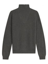 AUTHENTIC CASHMERE Kaszmirowy sweter w kolorze antracytowym rozmiar: L. Czarne swetry AUTHENTIC CASHMERE, l, bez wzorów, z kaszmiru, bez ramiączek. Za 500.99 zł.