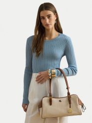 LAUREN RALPH LAUREN Torebka 431P06078001 Beżowy. Brązowe torebki klasyczne Lauren Ralph Lauren, bez wzorów, z materiału, bez dodatków. Za 1,698.99 zł.