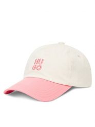 HUGO Czapka z daszkiem Asya 50546581 Écru. Czapki z daszkiem Hugo, bez wzorów, z bawełny. Za 169.99 zł.