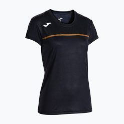 Koszulka do biegania damska Joma Record III. Czarne t-shirty sportowe Joma, xs, bez wzorów, bez ramiączek, do biegania. Za 89.99 zł.