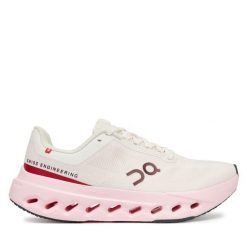 Buty do biegania On. Czerwone buty do biegania On, bez wzorów, bez zapięcia, do biegania. Za 719.99 zł.