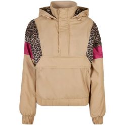 Kurtka Damska W Panterkę. Brązowe kurtki Urban Classics, xl, bez wzorów, bez kaptura. Za 253.99 zł.