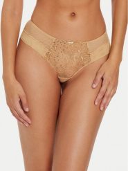 Chantelle Figi brazylijskie Fleurs Signature C12Q40 Beżowy. Brązowe figi Chantelle, bez wzorów, z syntetyku. Za 139.99 zł.