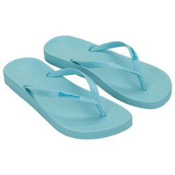 Japonki Ipanema Anat Colors Fem 82591 BD666 niebieskie. Niebieskie japonki bez wzorów, z materiału. Za 152.39 zł.