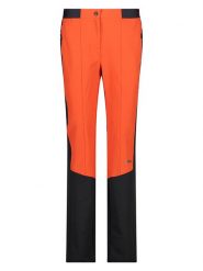 Cmp Spodnie trekkingowe w kolorze pomarańczowo-czarnym rozmiar: 40. Czarne spodnie dresowe CMP, bez wzorów, z materiału. Za 181.76 zł.