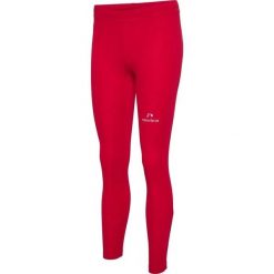 Legginsy damskie Newline Athletic. Czerwone legginsy Newline, bez wzorów, z materiału, sportowe. Za 263.00 zł.