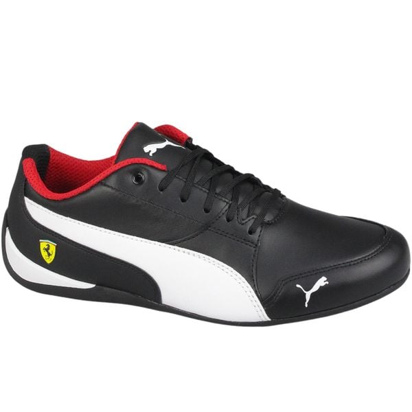 Buty sportowe Puma Sf Drift Cat 7. Czarne buty sportowe lifestyle Puma, bez wzorów, ze skóry, bez zapięcia. W wyprzedaży za 390.00 zł.
