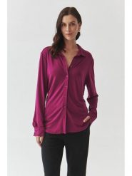 TATUUM Koszula "Ganko" w kolorze fioletowym rozmiar: XS. Różowe koszule Tatuum, xs, bez wzorów, bez kołnierzyka, bez ramiączek. Za 104.89 zł.