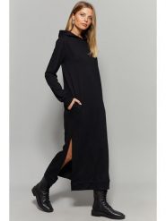 Milan Kiss Sukienka w kolorze czarnym rozmiar: S. Czarne sukienki Milan Kiss, s, bez wzorów, bez kołnierzyka, bez ramiączek, maxi. Za 154.07 zł.