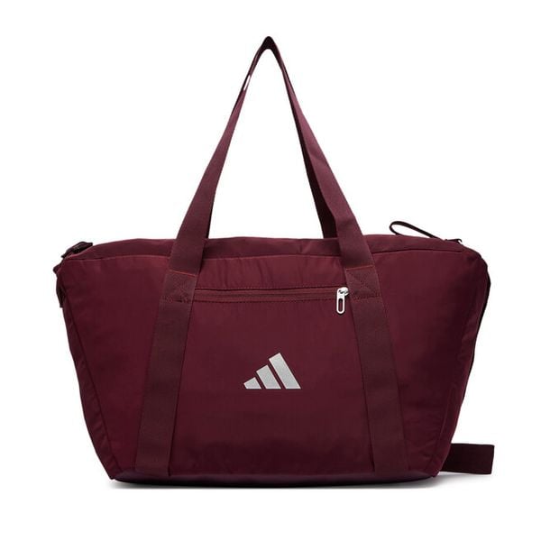 Torebka adidas. Czerwone shopper bag adidas, bez wzorów, sportowe, bez dodatków. Za 149.99 zł.