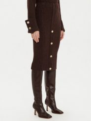 ViCOLO Spódnica midi 55017S Brązowy Regular Fit. Brązowe spódnice ViCOLO, l, bez wzorów, z syntetyku, midi. Za 219.99 zł.