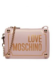 LOVE MOSCHINO Torebka JC4353PP0IK1160A Różowy. Czerwone kopertówki Love Moschino, bez wzorów, ze skóry, wizytowe, bez dodatków. Za 1,079.00 zł.