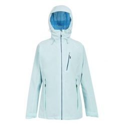 Kurtka Przeciwdeszczowa Damska Birchdale, z kapturem, wodoodporna. Niebieskie kurtki przeciwdeszczowe Regatta, xl, bez wzorów, z kapturem, trekkingowe. Za 132.99 zł.