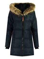 Canadian Peak Parka "Beauty" w kolorze granatowym rozmiar: S. Niebieskie płaszcze Canadian Peak, s, bez wzorów, z tkaniny, bez kaptura. Za 189.29 zł.