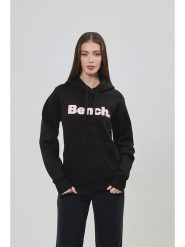 Bench Bluza "Tealy" w kolorze czarnym rozmiar: 36. Czarne bluzy Bench, bez wzorów, bez ramiączek, z kapturem. Za 110.29 zł.
