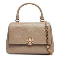 Torebka Tory Burch. Brązowe torebki klasyczne Tory Burch, bez wzorów, bez dodatków. Za 2,024.00 zł.