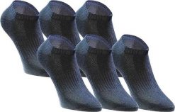 Skarpetki Tastiq 6-pack Giftbox granatowe 35-38. Niebieskie skarpetki Erima, bez wzorów, z bawełny. Za 120.99 zł.