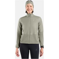 Kurtka hybrydowa Odlo Jacket ESSENTIAL INSULATOR HYBRID. Szare kurtki do biegania ODLO, s, bez wzorów, z materiału, bez kaptura, do biegania. Za 486.20 zł.