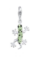 Nenalina Damski wisior Gecko z kryształami w srebrze próby 925 Sterling Silver Naszyjniki 1 ct. Szare naszyjniki Nenalina, z materiału, srebrne. Za 243.99 zł.
