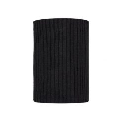 Komin zimowy z wełny merino Buff Merino Wool. Czarne szaliki i kominy Buff, na zimę, bez wzorów, z materiału. Za 213.45 zł.