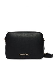 Valentino Torebka Brixton VBS7LX07 Czarny. Czarne listonoszki Valentino, bez wzorów, ze skóry, bez dodatków. Za 379.99 zł.