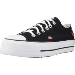 Buty CONVERSE CHUCK TAYLOR ALL STAR LIFT OX Czarny. Czarne buty treningowe Converse, bez wzorów, bez zapięcia. Za 398.10 zł.