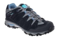 Buty trekkingowe damskie Karrimor Rona Low Lady. Niebieskie buty trekkingowe Karrimor, bez wzorów, z gumy, bez zapięcia, trekkingowe. Za 309.99 zł.