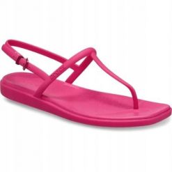 Japonki Dla Dorosłych Crocs Miami Thong Flip. Żółte japonki Crocs, bez wzorów, z materiału. Za 139.99 zł.