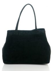 ORE10 Skórzany shopper bag "Plaso" w kolorze czarnym - 41 x 28 x 7 cm rozmiar: onesize. Czarne shopper bag ORE10, bez wzorów, z materiału, bez dodatków. Za 198.10 zł.