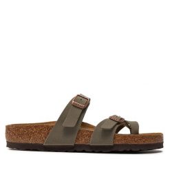 Japonki Birkenstock. Szare japonki Birkenstock, bez wzorów. Za 369.99 zł.