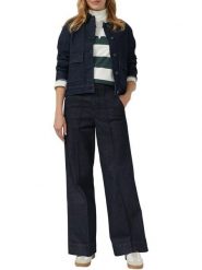 S.Oliver Kurtka dżinsowa w kolorze granatowym rozmiar: 44. Niebieskie kurtki S.Oliver, s, bez wzorów, bez kaptura. Za 173.99 zł.