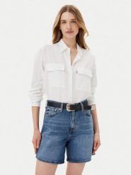 Levi's® Koszula Doreen A7467-0006 Biały Regular Fit. Białe koszule s, bez wzorów, z bawełny, bez kołnierzyka, bez ramiączek. Za 259.99 zł.