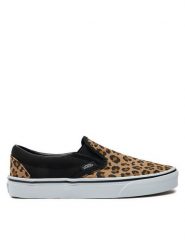 Vans Tenisówki Classic Slip-On VN0A2Z41CJJ1 Czarny. Czarne trampki Vans, bez wzorów, z materiału, bez zapięcia. Za 199.99 zł.