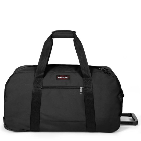 Torba podróżna Eastpak Container 85 Plus. Czarne torby podróżne Eastpak, bez wzorów, z materiału, duże. Za 700.00 zł.