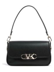 Michael Kors Skórzana torebka w kolorze czarnym - 26 x 15 x 8 cm rozmiar: onesize. Czarne torebki klasyczne Michael Kors, bez wzorów, z materiału, przez ramię, bez dodatków. Za 1,144.79 zł.