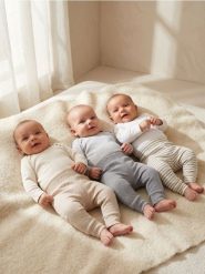 Bawełniane legginsy 3 pack - szary. Szare legginsy sportowe Sinsay, l, bez wzorów, z bawełny. Za 25.99 zł.