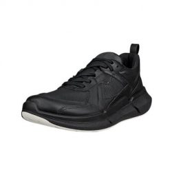 Buty do chodzenia damskie Ecco Biom 2.2 Gtx. Czarne buty treningowe ECCO, bez wzorów, ze skóry, bez zapięcia, trekkingowe. Za 754.50 zł.