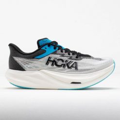 Buty biegowe HOKA Rocket X 3 Szary/Niebieski — 227 g. Białe buty do biegania Hoka One One, bez wzorów, z materiału, bez zapięcia, do biegania. Za 1,287.80 zł.