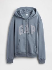 GAP Bluza w kolorze niebieskim rozmiar: XS. Niebieskie bluzy GAP, xs, bez wzorów, bez ramiączek, bez kaptura. Za 104.14 zł.