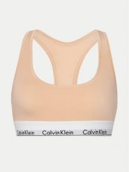 Calvin Klein Underwear Biustonosz top 0000F3785E Pomarańczowy. Brązowe biustonosze Calvin Klein Underwear, l, bez wzorów, z bawełny, bez kołnierzyka, bez ramiączek. Za 99.99 zł.