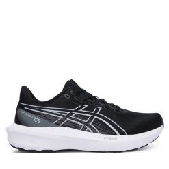 Buty do biegania Asics. Czarne buty do biegania ASICS, bez wzorów, bez zapięcia, do biegania. Za 569.99 zł.