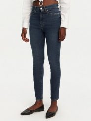 HUGO Jeansy Girali 50530308 Granatowy Skinny Fit. Niebieskie jeansy Hugo, bez wzorów, z bawełny. Za 369.99 zł.