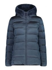 CMP Kurtka zimowa w kolorze granatowym rozmiar: 42. Niebieskie kurtki CMP, na zimę, bez wzorów, z puchu, bez kaptura. Za 230.59 zł.